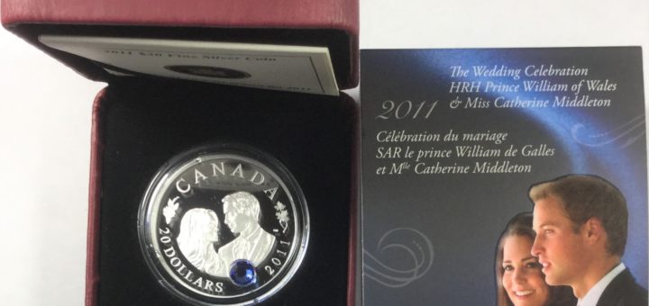 2011 Canada $20 Fine Silver 1 Oz Coin Royal Wedding