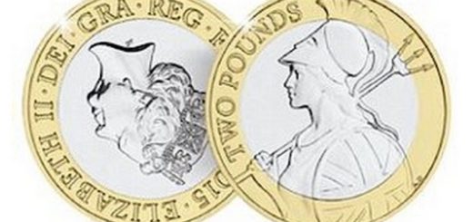 UK 2 pound coin