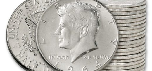 1964 Kennedy half Dollar