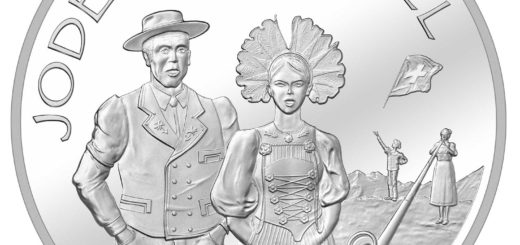 Yodelling Silver Coin from The Swiss Mint