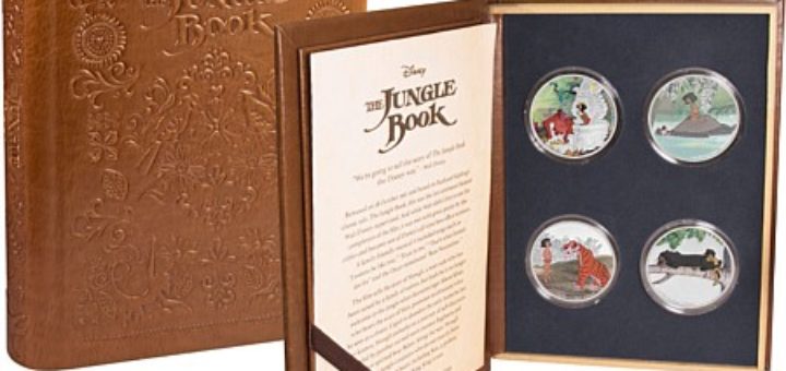 2017 The Jungle Book 50th Anniversary coin collection