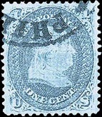 1867 benjamin franklin stamp