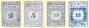 1851 Hawaiian Missionaries Stamp 