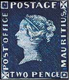 The Mauritius “Post Office” issues of 1847 stamp