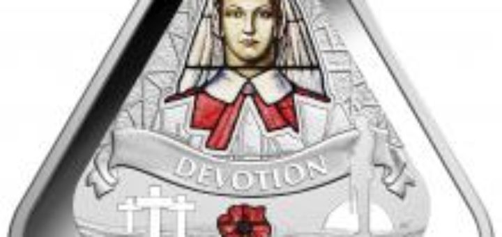 oyal Australian Mint released the 2017 $5 Coloured Fine Silver Proof Triangular Coin