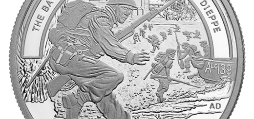 THE BATTLE OF DIEPPE - $20 Silver Coin