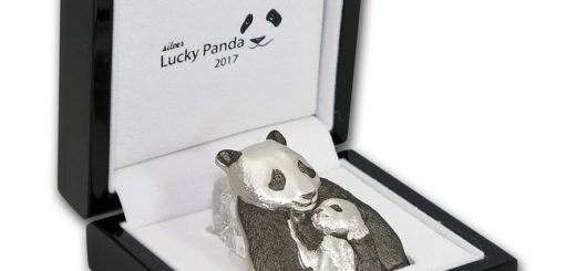 2017 Cook Islands Unique High Relief Proof Silver Panda Coin