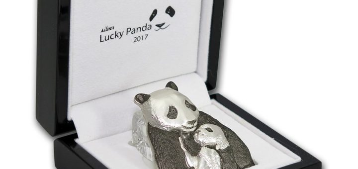 2017 Cook Islands Unique High Relief Proof Silver Panda Coin