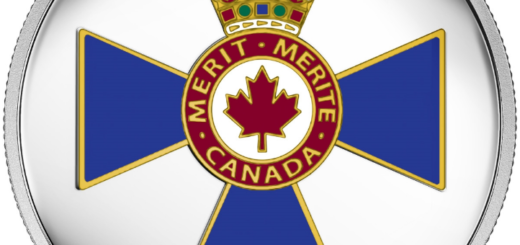 2017 $20 Canadian Honours Order of Military Merit Pure Silver Coin