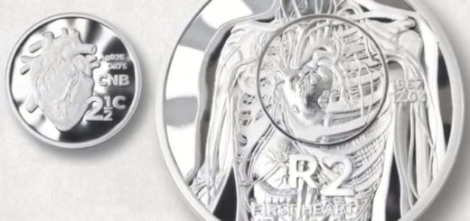 50th anniversary of 1st Heart Transplant Commemorative Coin from The South African Mint