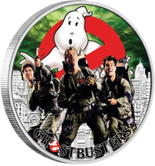 2017 Ghostbusters™ Crew 2017 1oz Silver Coin from The Perth Mint
