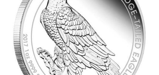 2017 Perth Mint (P) Australia Silver Wedge-Tailed Eagle 1 Troy Ounce Silver Coin
