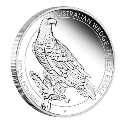 2017 Australia Wedge Tailed Eagle - 1 oz Proof High Relief Silver Coin