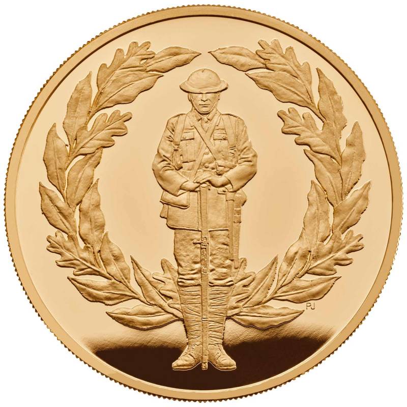 The 100th Anniversary of the First World War – 2017 Five Ounce Gold and Silver Proof Coin