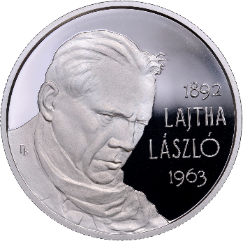 22017 László Lajtha commemorative coins from The National Bank of Hungary