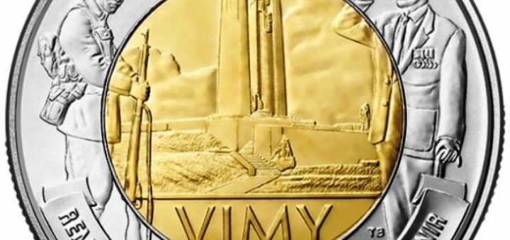 Canada 2017 Centenary anniversary of the Battle of Vimy Ridge coin