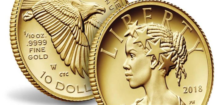 2018 American Liberty One-Tenth Ounce Gold Proof Coin