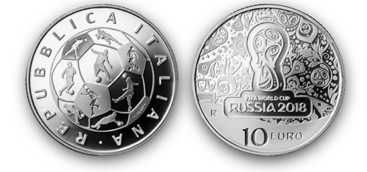 2018 XXII FIFA World Cup - Italian 10euros Silver coin