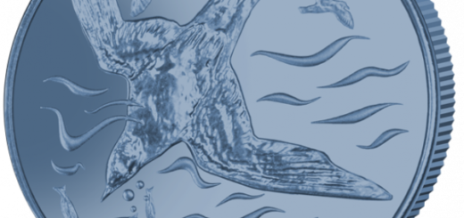 2018 Blue Petrel Titanium Coin