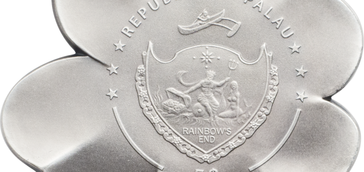 2018 Silver Fortune - Four Leaf Clover Shaped 1oz Silver Coin