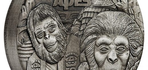 Perth Mint 2018 Planet of The Apes 50th Anniversary Silver Coin