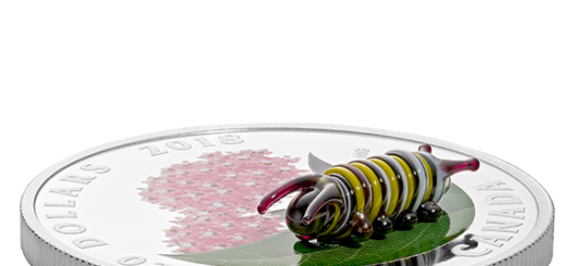 2018 Little Creatures Monarch Caterpillar $20 Pure Silver Coin