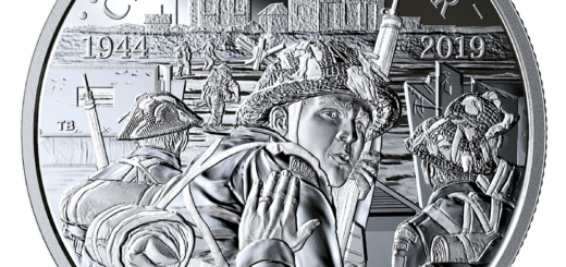 2019 The 75 Anniversary of D-Day Proof Silver Dollar