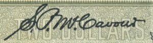 S.P. McCavour Signature