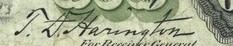 T.D. Harington signature
