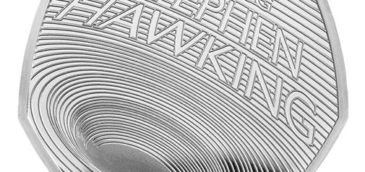 2019 The Royal Mint Black Hole Coin Honoring Stephen Hawking