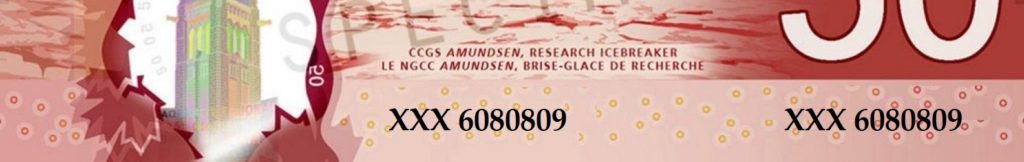 Rotator Serial Number banknote