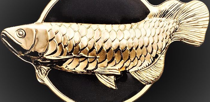 2019 Palau Dragonfish Golden Arowana 2 Oz Silver Coin