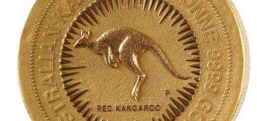 2012 Australian Kangaroo The world’s biggest, heaviest and most valuable gold coin