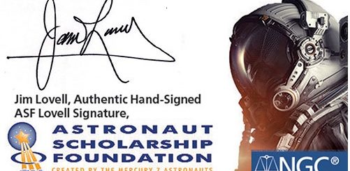 NGC Offers Astronaut Autographed Limited Edition Labels