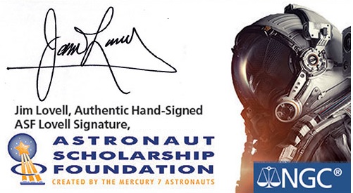 NGC Offers Astronaut Autographed Limited Edition Labels
