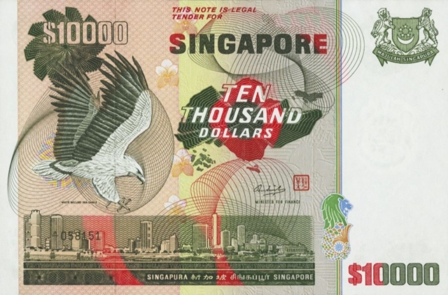 10,000 Singapore Dollars