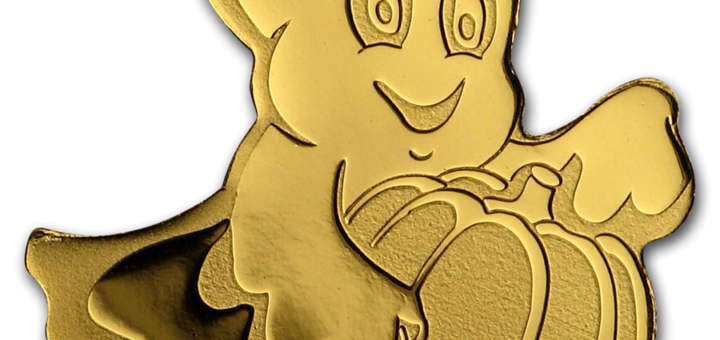 2019 Palau Little Ghost Gold coin