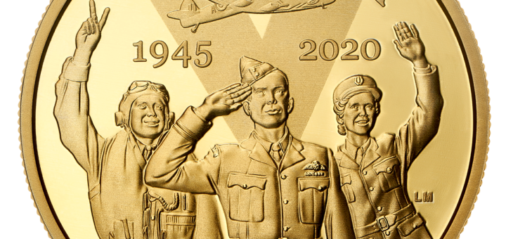 2020 VE Day Commemorative Gold Coin