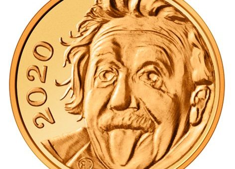 The 2020 Albert Einstein World’s Smallest Gold Coin