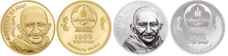 Mahatma Gandhi Revolutionaries Series Coin