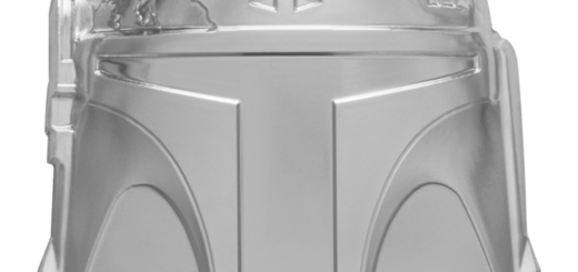 New Zealand Mint Star Wars Helmets Boba Fett Helmet Silver Coin